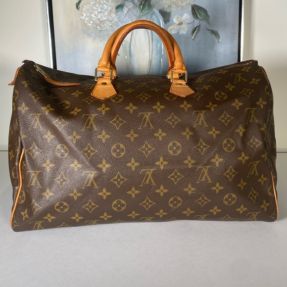 Louis Vuitton Handbags - Louis Vuitton LV Hand Bag  Speedy 40 Browns Monogram Travel Bag 1145686